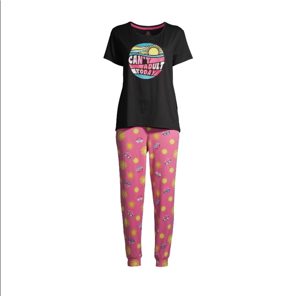 Secret Treasures  T-Shirt and Joggers Pajama Set